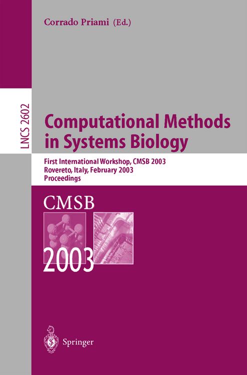 Produktbild: Computational Methods in Systems Biology