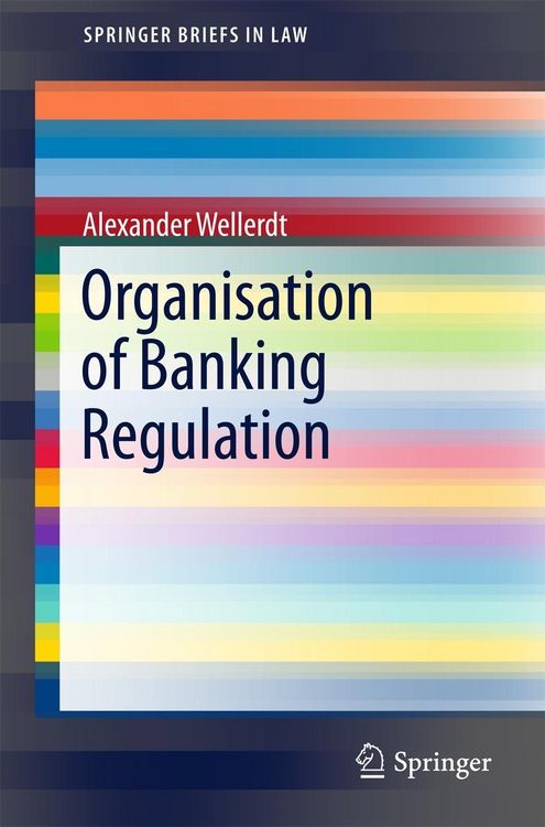 Produktbild: Organisation of Banking Regulation