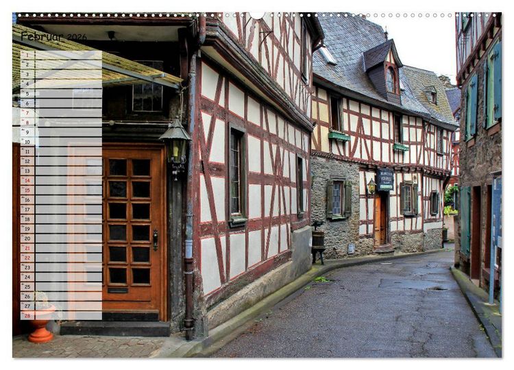 Produktbild: Von Lahnstein bis R&uuml;desheim - Am wundersch&ouml;nen Mittelrhein (Wandkalender 2026 DIN A2 quer), CALVENDO Monatskalender