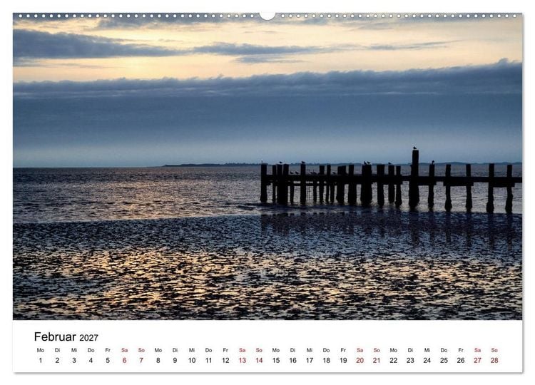 Produktbild: F&ouml;hr - Friesische Karibik (Wandkalender 2027 DIN A2 quer), CALVENDO Monatskalender