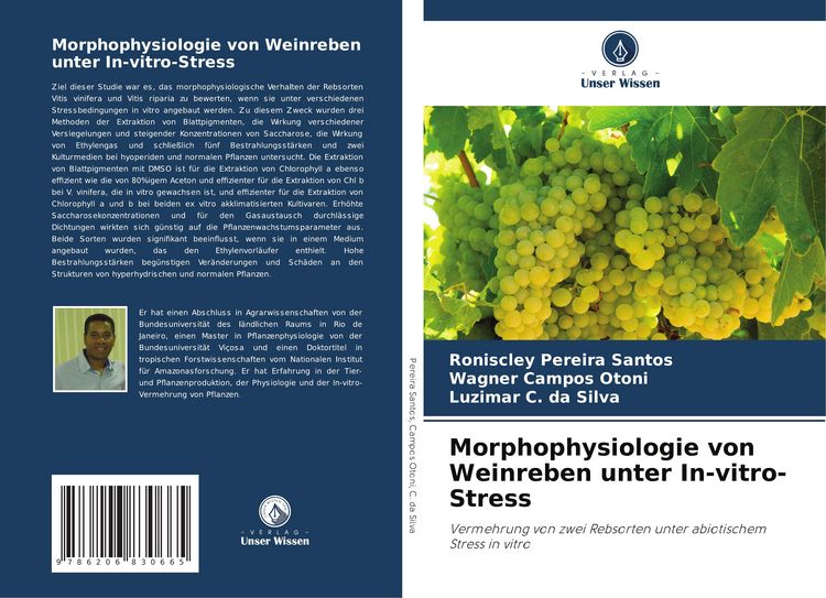 Produktbild: Pereira Santos, R: Morphophysiologie von Weinreben unter In-