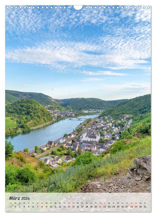 Produktbild: Moselzauber (Wandkalender 2026 DIN A3 hoch), CALVENDO Monatskalender
