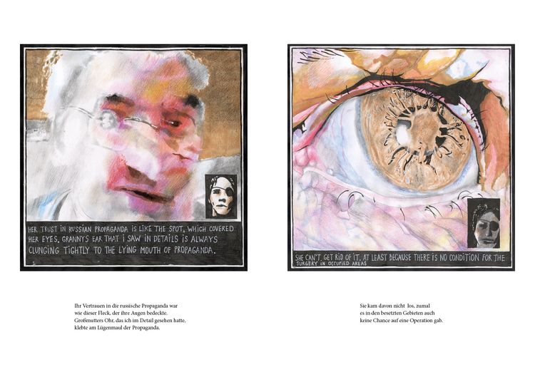 Produktbild: UKRAINE COMICS - Leben in der Kriegszone