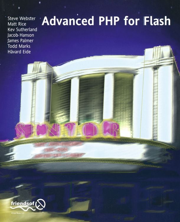 Produktbild: Advanced PHP for Flash