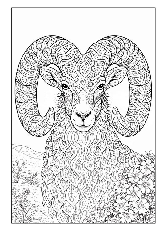 Produktbild: Mandala Tiere Malbuch f&uuml;r Erwachsene mit 50 sch&ouml;nen Ausmalmotiven