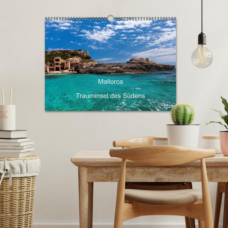 Produktbild: Mallorca - Trauminsel des S&uuml;dens (Wandkalender 2026 DIN A3 quer), CALVENDO Monatskalender