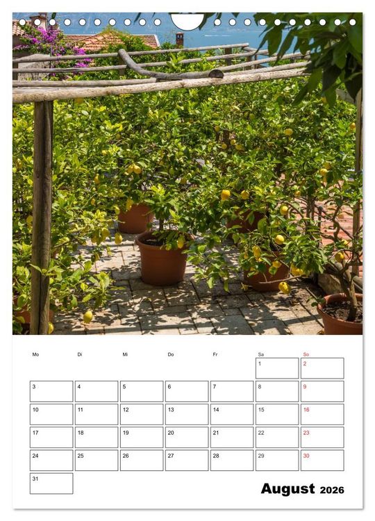 Produktbild: LIMONE SUL GARDA Unvergessliche Momente (Wandkalender 2026 DIN A4 hoch), CALVENDO Monatskalender