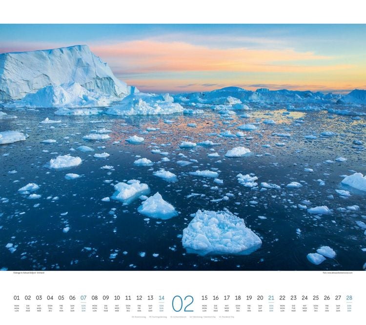 Produktbild: Phantastische Landschaften Kalender 2027
