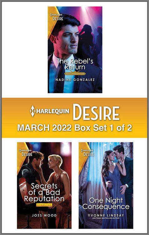 Produktbild: Harlequin Desire March 2022 - Box Set 1 of 2