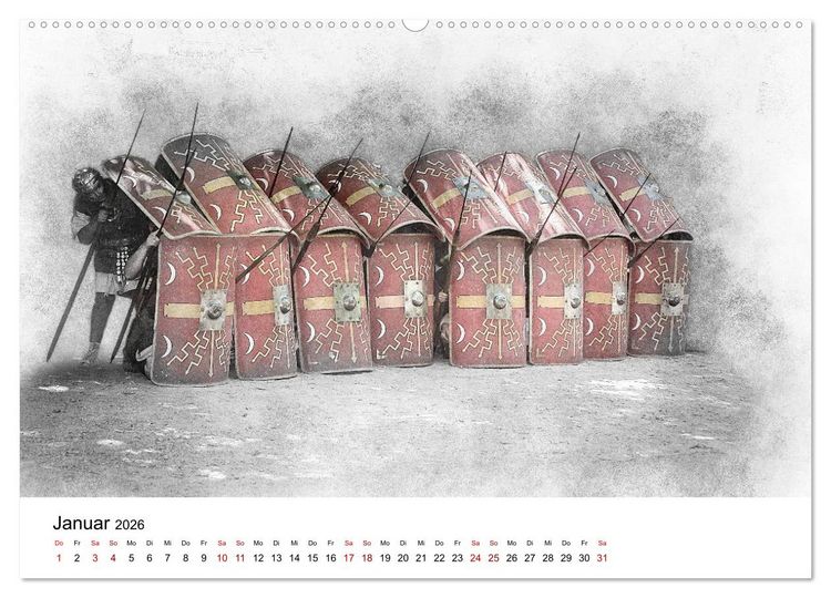 Produktbild: Zur Zeit der r&ouml;mischen Legion (Wandkalender 2026 DIN A2 quer), CALVENDO Monatskalender