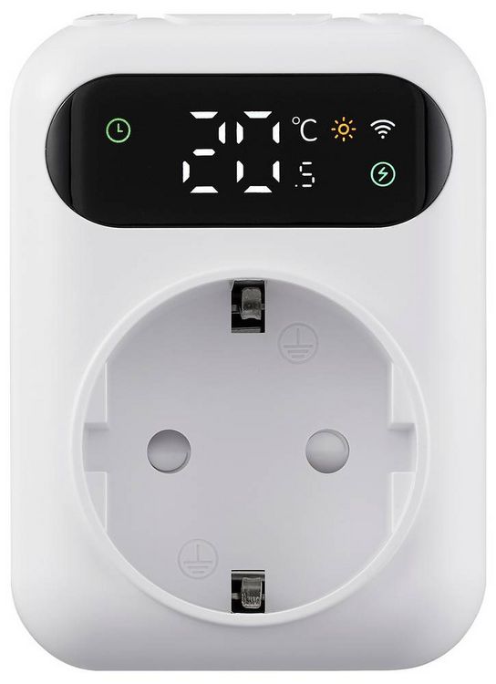 Produktbild: Sygonix SY-6824096 Universalthermostat Zwischenstecker Wochenprogramm 1St.