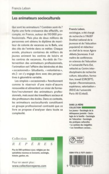 Produktbild: Les animateurs socioculturels