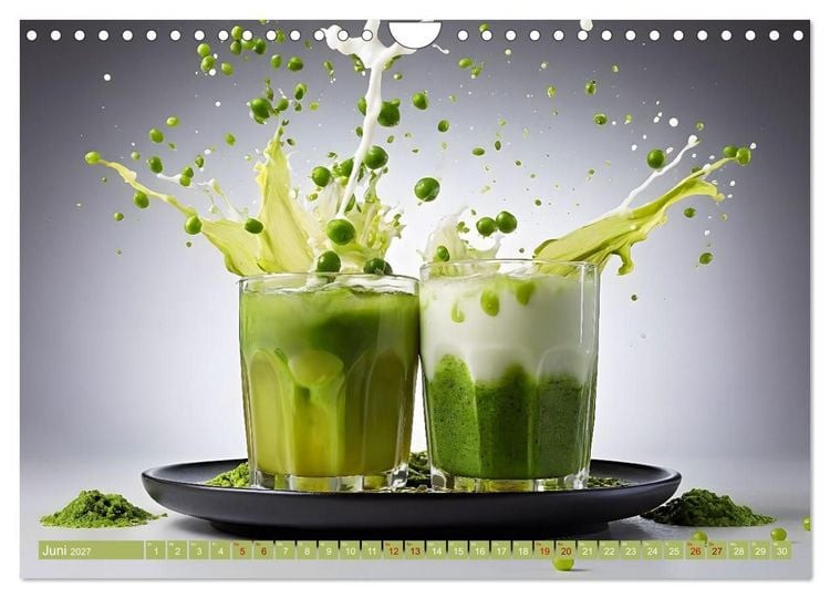 Produktbild: Lifestyle Matcha - Hot und Cool (Wandkalender 2027 DIN A4 quer), CALVENDO Monatskalender