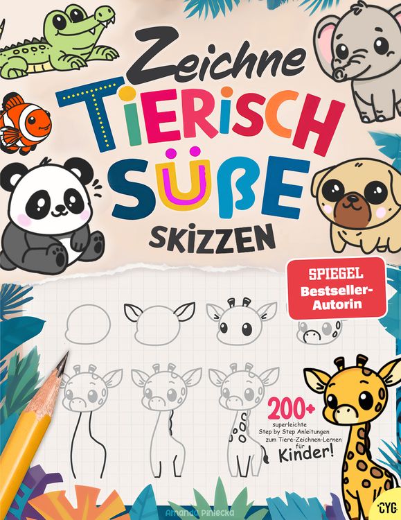 Produktbild: Zeichne tierisch süße Skizzen