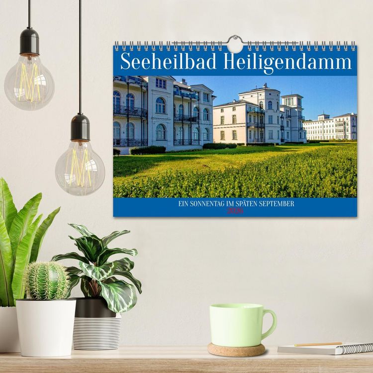 Produktbild: Seeheilbad Heiligendamm (Wandkalender 2026 DIN A4 quer), CALVENDO Monatskalender