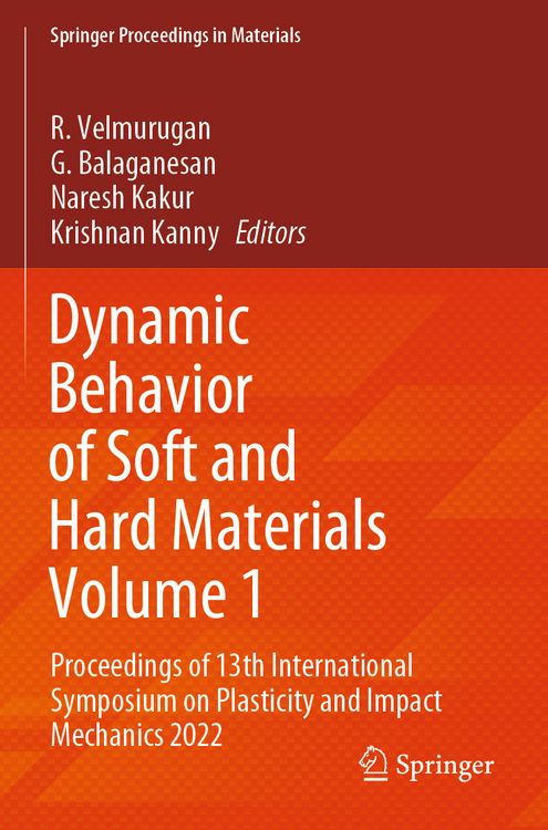 Produktbild: Dynamic Behavior of Soft and Hard Materials Volume 1