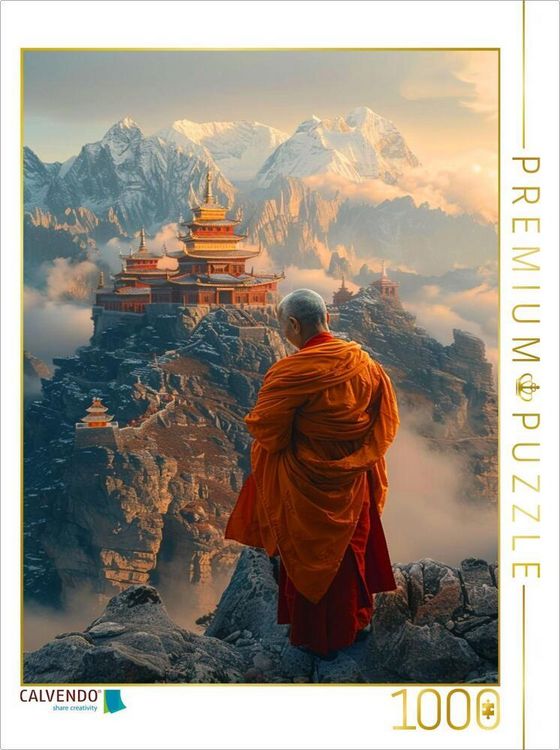 CALVENDO HeschFoto - Puzzle 1000 Pezzi Da Viaggio: Buddha - Dimensioni 64x48 Cm - Qualità Premium - 4