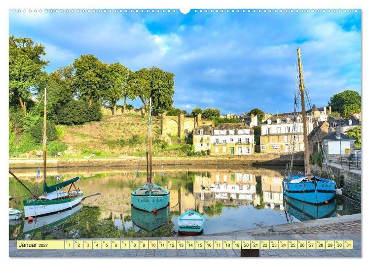 Produktbild: Mystische Bretagne (hochwertiger Premium Wandkalender 2027 DIN A2 quer), Kunstdruck in Hochglanz