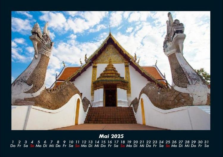 Produktbild: Tempel 2025 Fotokalender DIN A4