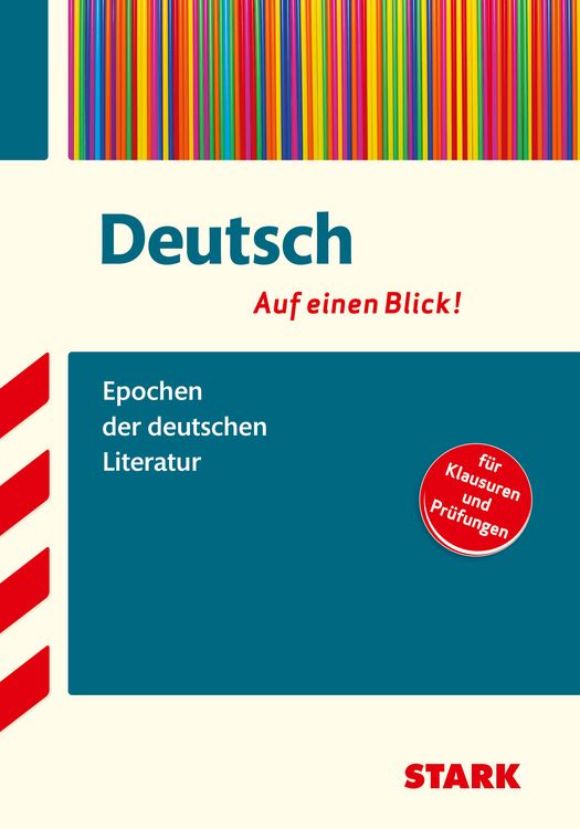 Produktbild: STARK Deutsch - auf einen Blick! Epochen der deutschen Literatur