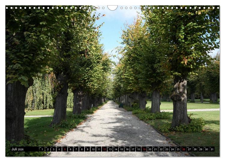 Produktbild: Hannovers prachtvolle G&auml;rten (Wandkalender 2026 DIN A3 quer), CALVENDO Monatskalender