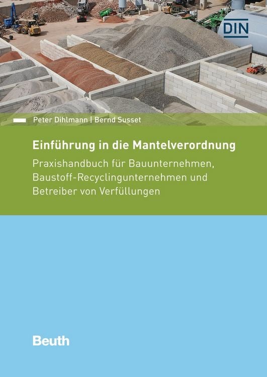 Produktbild: Einführung in die Mantelverordnung