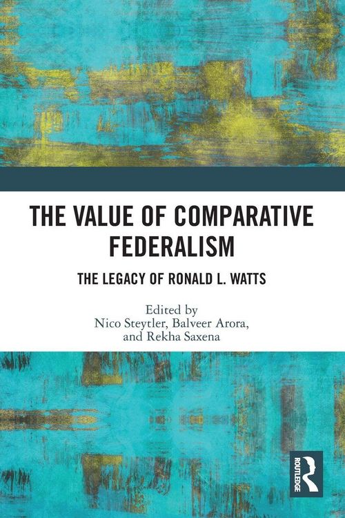 Produktbild: The Value of Comparative Federalism