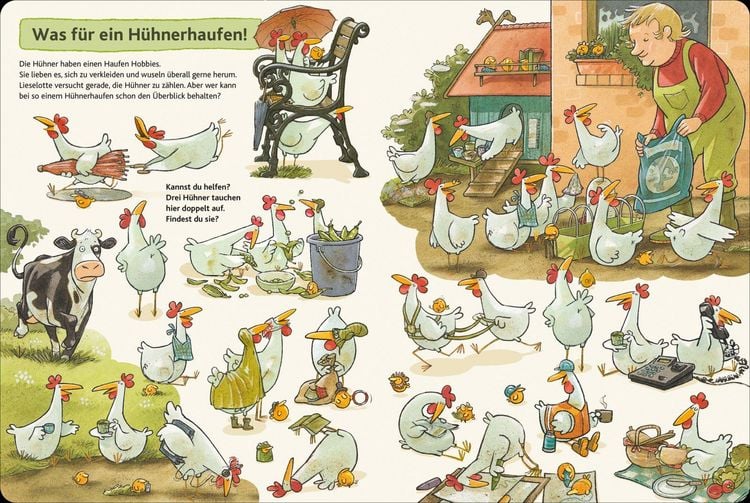 Produktbild: Lieselotte: H&uuml;hner, H&uuml;hner &uuml;berall!