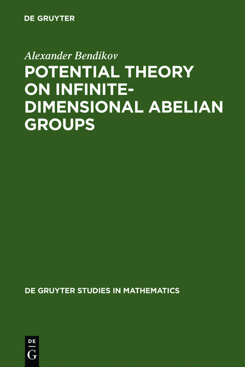 Produktbild: Potential Theory on Infinite-Dimensional Abelian Groups