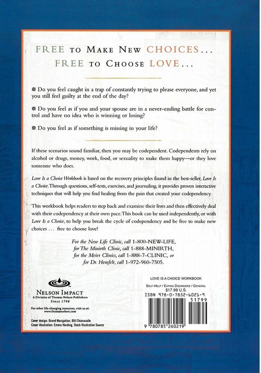 Produktbild: The Love Is a Choice Workbook