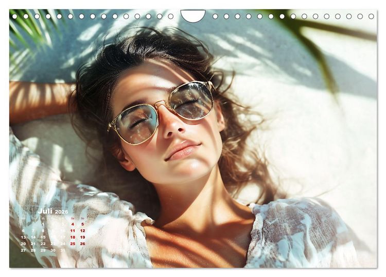 Produktbild: Endlich Strandurlaub (Wandkalender 2026 DIN A4 quer), CALVENDO Monatskalender
