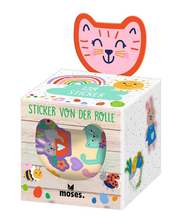 Produktbild: Sticker von der Rolle Fr&uuml;hlingsfreunde