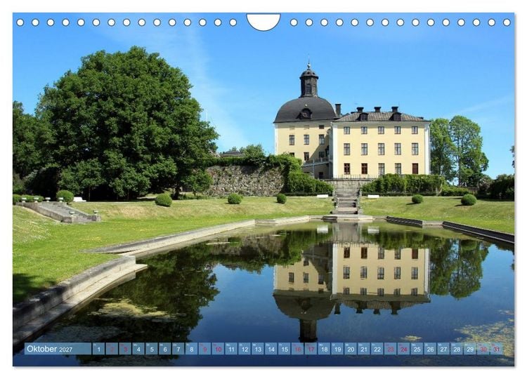 Produktbild: Verzaubertes Schweden (Wandkalender 2027 DIN A4 quer), CALVENDO Monatskalender