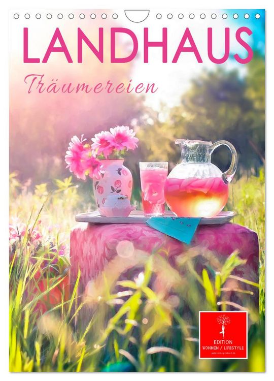 Produktbild: Landhaus Tr&auml;umereien (Wandkalender 2026 DIN A4 hoch), CALVENDO Monatskalender