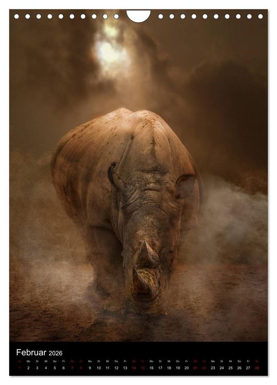 Produktbild: Portraits of Animals (Wandkalender 2026 DIN A4 hoch), CALVENDO Monatskalender