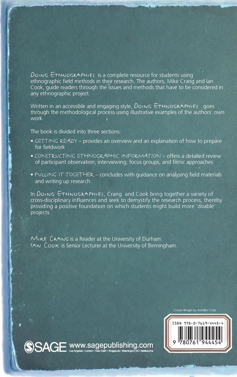 Produktbild: Doing Ethnographies
