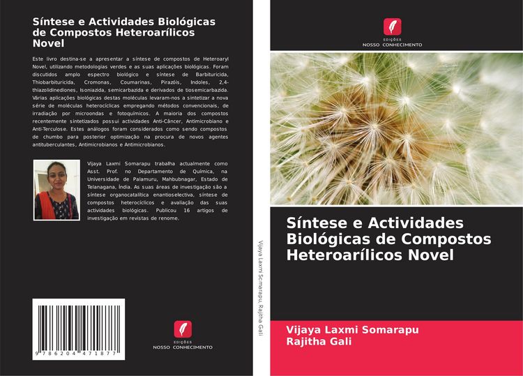 Produktbild: S&iacute;ntese e Actividades Biol&oacute;gicas de Compostos Heteroar&iacute;licos Novel