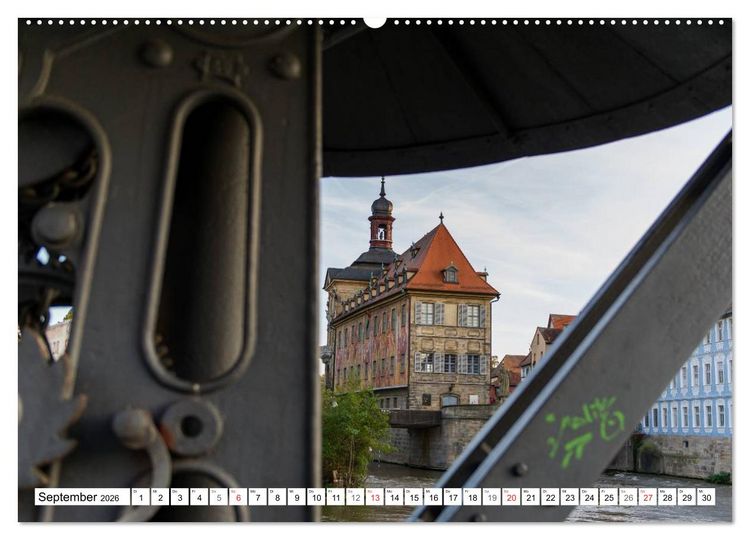 Produktbild: Emotionale Momente: Bamberg (Wandkalender 2026 DIN A2 quer), CALVENDO Monatskalender