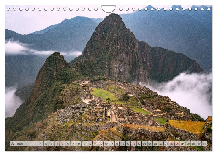 Produktbild: S&uuml;damerika - Von Quito nach Rio (Wandkalender 2026 DIN A4 quer), CALVENDO Monatskalender