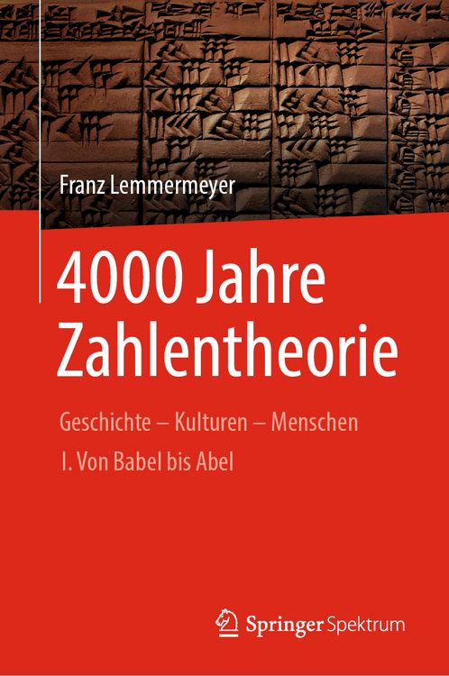 Produktbild: 4000 Jahre Zahlentheorie