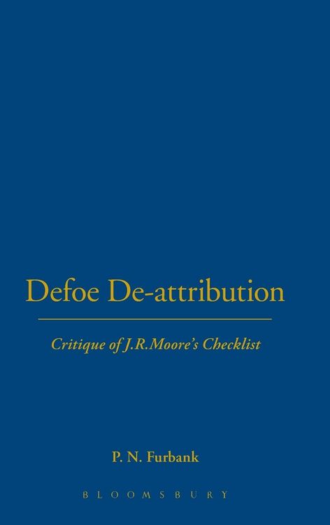 Produktbild: Defoe De-Attributions