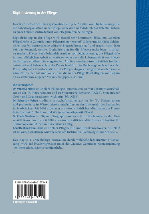 Produktbild: Digitalisierung in der Pflege