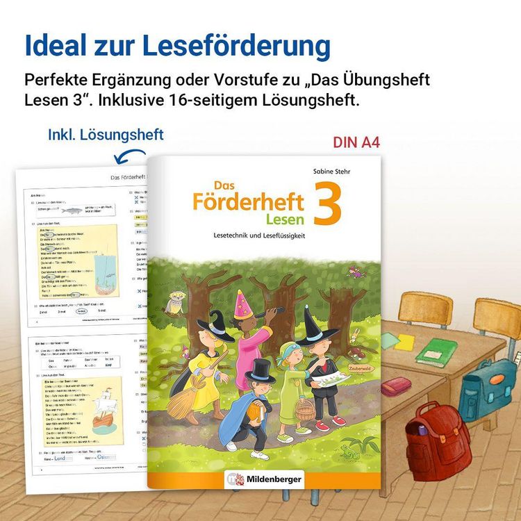 Produktbild: Das F&ouml;rderheft Lesen 3
