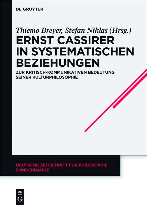 Produktbild: Ernst Cassirer in systematischen Beziehungen