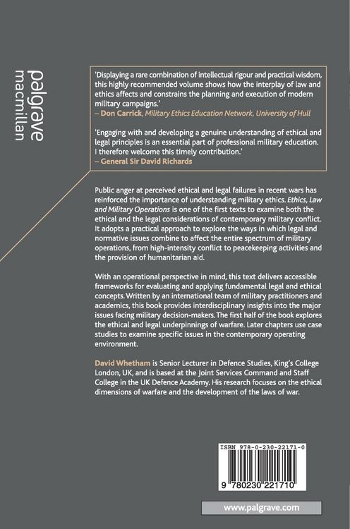 Produktbild: Ethics, Law and Military Operations