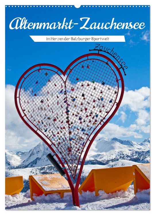 Produktbild: Altenmarkt-Zauchensee (Wandkalender 2026 DIN A2 hoch), CALVENDO Monatskalender