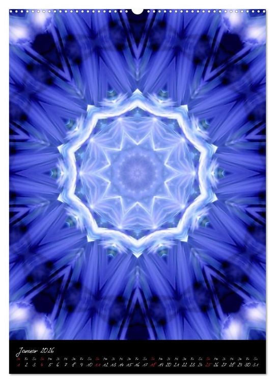 Produktbild: Mandala - Esoterik & Meditation (Wandkalender 2026 DIN A2 hoch), CALVENDO Monatskalender