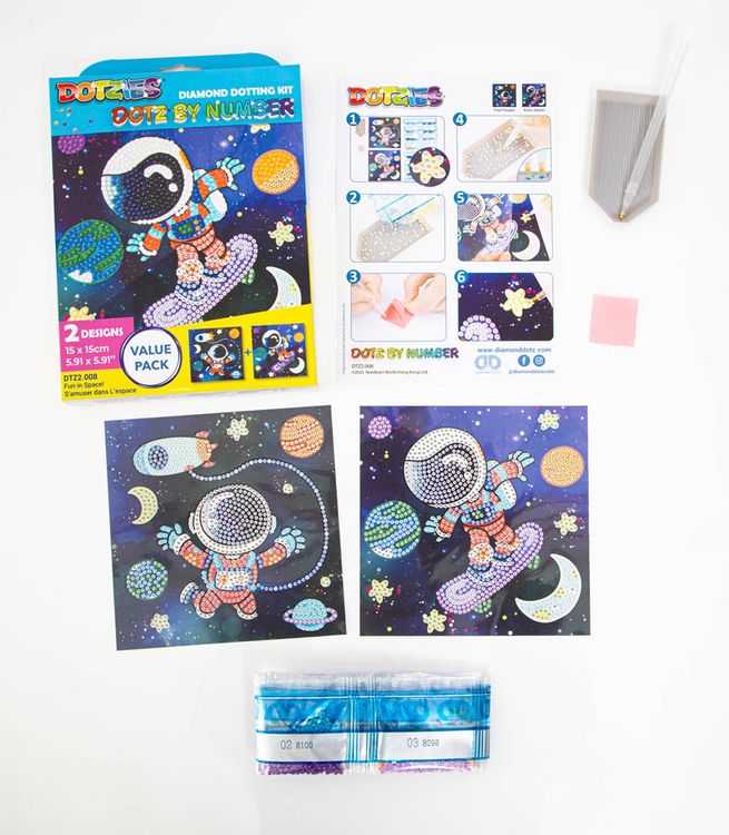 Produktbild: Diamond Painting Weltall