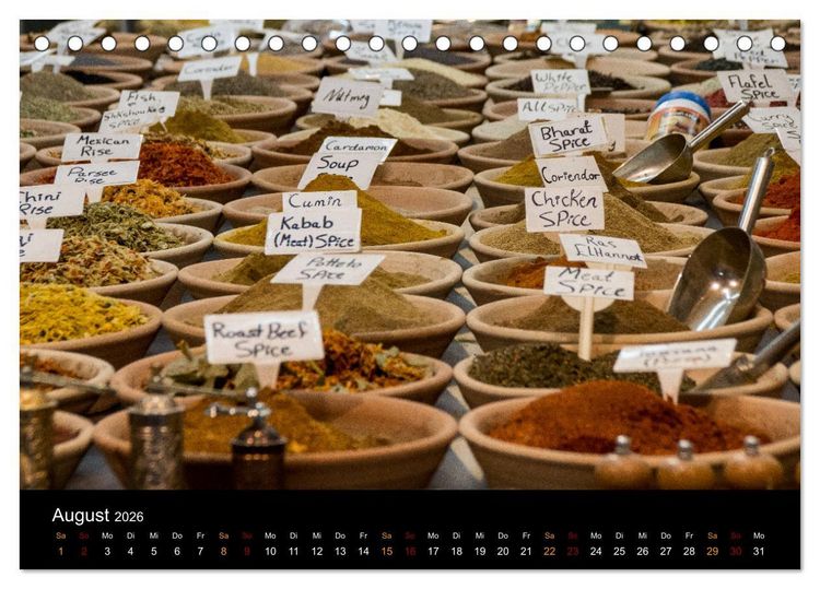 Produktbild: Israel - Heiliges Land (Tischkalender 2026 DIN A5 quer), CALVENDO Monatskalender
