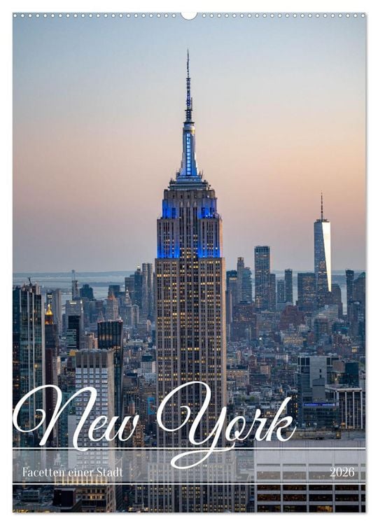 Produktbild: New York, Facetten einer Stadt (Wandkalender 2026 DIN A2 hoch), CALVENDO Monatskalender